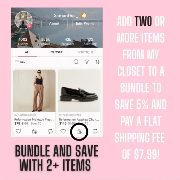 Reformation Black Loafers - Picture 16 of 16